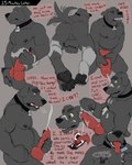 2018 4:5 4_toes animal_genitalia animal_penis anthro anus ball_grab balls big_balls big_penis bodily_fluids butt canid canine canine_genitalia canine_penis canis collar comic cum cum_on_face cum_on_hand cum_on_own_face cum_on_penis cum_on_self cumshot curse digital_media_(artwork) domestic_dog ejaculation english_text erection eye_reflection feet fur genital_fluids genitals glistening glistening_eyes gooning hi_res holding_balls huge_balls huge_penis human_to_anthro humanoid_feet knot knoty_dog_(koorivlf) koorivlf magic male mammal masturbation mind_break multiple_images multiple_orgasms nipple_fetish nipple_pinch nipple_play nipples nude open_mouth orgasm orgasm_face overweight overweight_male pawpads paws penile penile_masturbation penis pinch plantigrade presenting presenting_hindquarters reflection simple_background slightly_chubby solo species_transformation speech_bubble tail tail_motion tailwag teeth text thief toes tongue tongue_out transformation transformation_by_stealing two-handed_masturbation verbal_reaction_to_tf