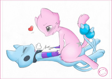 2_tails 3_toes anthro arm_warmers armwear back_markings biped blue_arm_warmers blue_armwear blue_body blue_clothing blue_ears blue_fur blue_tail blush blush_lines chest_tuft clothing cowgirl_position digitigrade duo eyes_closed feet female female_on_top from_front_position fur fur_markings grey_eyes hand_holding heart_symbol looking_at_another looking_at_partner looking_down looking_down_at_another looking_down_at_partner looking_pleasured male male/female male_on_bottom markings multi_tail multicolored_arm_warmers multicolored_armwear multicolored_clothing multicolored_stripes nude nude_anthro nude_female nude_male on_bottom on_top pattern_arm_warmers pattern_armwear pattern_clothing pink_body pink_ears pink_fur pink_tail purple_armwear purple_clothing semi-anthro sex simple_background striped_arm_warmers striped_armwear striped_clothing stripes tail toes tuft two_tone_arm_warmers two_tone_armwear two_tone_clothing two_tone_stripes white_background fairyfloss harumi nintendo pokemon dragonchu_(character) fan_character starlet_(fairyfloss) dragonair generation_1_pokemon hybrid legendary_pokemon mew_(pokemon) pikachu pokemon_(species) 2012 artist_collaboration