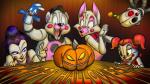 anthro food fruit group holidays jack-o'-lantern machine plant pumpkin puppet teeth tonycrynight five_nights_at_freddy's halloween scottgames sister_location ballora_(fnafsl) circus_baby_(fnaf) ennard_(fnafsl) funtime_foxy_(fnaf) funtime_freddy_(fnafsl) puppet_bonnie_(fnafsl) animatronic bear canid canine fox mammal robot 16:9 digital_media_(artwork) widescreen