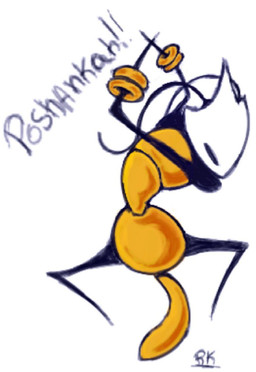 antennae_(anatomy) female pose ring screaming solo tail hoshi_kodomo hollow_knight:_silksong hollow_knight_(franchise) team_cherry shakra_(hollow_knight:_silksong) arthropod hymenopteran insect wasp 2025 cool_colors hi_res