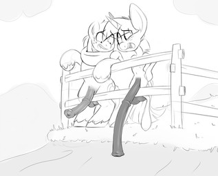 against_fence against_surface animal_genitalia animal_penis anthro balls big_balls big_penis cloud comparing comparing_penis cutie_mark duo equine_genitalia equine_penis erection fence fetlocks freckles genitals half-erect hooves horn huge_penis hyper hyper_genitalia hyper_penis long_penis looking_at_genitalia looking_at_penis looking_down male navel open_mouth outside penis penis_size_difference plow_yoke shota sky small_but_hung smile standing teeth thick_penis tongue young young_anthro sbshouseofpancakes friendship_is_magic hasbro my_little_pony mythology big_macintosh_(mlp) snails_(mlp) earth_pony equid equine horse mammal mythological_creature mythological_equine pony unicorn digital_media_(artwork) monochrome sketch