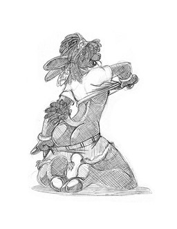 anthro bottomwear butt clothed clothing dreadlocks female flat_chested hooves nipples shirt shorts simple_background solo tongue tongue_out topwear undressing young wolfkidd constance_blacksheep bovid caprine domestic_sheep mammal sheep 2014 monochrome