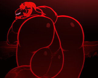 anthro balls belly big_balls big_penis bouncing_balls butt eyebrows eyes_closed fur genitals horn humanoid_genitalia humanoid_penis male nude penis presenting presenting_hindquarters shaking_butt smile solo swinging_penis tail teeth thick_eyebrows daxhush anton_(daxhush) bovid caprine demon goat mammal 2d_animation animated colored colored_line_art digital_media_(artwork) frame_by_frame loop shaded