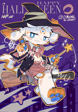 4_fingers :3 anthro blue_eyes blue_pawpads blush blush_lines clothing fingers flying happy_halloween hat headgear headwear holidays kemono looking_at_viewer magic_user male markings orange_markings pawpads purple_background simple_background solo white_body witch witch_costume witch_hat carbonuwu halloween microsoft ori_(series) xbox_game_studios fan_character omicron rakky guardian_spirit spirit 2025 cel_shading digital_drawing_(artwork) digital_media_(artwork) distracting_watermark full-length_portrait hi_res portrait shaded signature watermark
