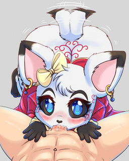 accessory anthro ass_up black_body black_fur black_sclera blue_eyes blush bodily_fluids bottomless bottomless_anthro bottomless_female bow_ribbon butt clothed clothing cum cum_in_mouth cum_inside dipstick_ears dipstick_tail duo ear_markings ear_piercing ear_ring emanata fellatio female first_person_view fur genital_fluids gold_(metal) gold_ear_ring grey_background hair_accessory hair_bow hair_ribbon human_on_anthro human_pov interspecies leg_markings light_body light_skin looking_at_viewer male markings multicolored_ears muscular muscular_human muscular_male navel nude_human nude_male oral penile penis_in_mouth piercing pink_cheeks pink_inner_ear red_clothing red_topwear ribbons ring_piercing sex simple_background socks_(marking) spots spotted_body spotted_fur spread_legs spreading tail tail_markings tail_motion tailwag topwear white_body white_fur yellow_hair_bow docsye deer human mammal hi_res