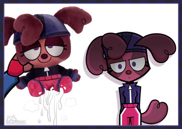 4_fingers adolescent anthro anthro_pov armor big_eyes black_eyebrows blue_clothing blue_topwear bodily_fluids border bottomwear closed_frown clothed clothed_anthro clothed_female clothed_male clothing confusion cum cum_drip cum_on_plushie dripping duo eyebrows eyelashes female fingerless_gloves fingers first_person_view floppy_ears frown fully_clothed fully_clothed_anthro fully_clothed_female fur fur_tuft genital_fluids glistening glistening_nose gloves handwear head_tilt head_tuft headgear helmet holding_object holding_plushie iris jacket light_body light_fur logo long_eyelashes looking_at_viewer male male_pov mouth_closed multicolored_border multicolored_bottomwear multicolored_clothing musk no_pupils pants pink_body pink_ears pink_fur pink_tail plushie plushie_of_self purple_armor purple_clothing purple_eyes purple_headgear purple_helmet purple_jacket purple_nose purple_topwear red_clothing red_gloves red_handwear shadow simple_background standing style_emulation tail text topwear tuft two_tone_border two_tone_bottomwear two_tone_clothing two_tone_pants white_background white_sclera wide_hipped_anthro wide_hipped_female wide_hips young young_anthro young_female young_male zipper c.dash37 murphy_and_mitzi sparkle_doll_onahole murphy_(ajmarekart) zoe_(ajmarekart) canid canine canis domestic_cat domestic_dog felid feline felis mammal 2025 artist_logo artist_name digital_drawing_(artwork) digital_media_(artwork) hi_res meme