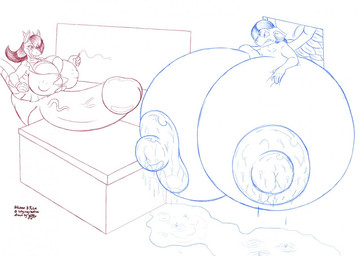 anthro balls big_breasts big_penis bodily_fluids breasts classroom clothed clothing desk duo erection feathered_wings feathers female furniture genitals gynomorph huge_breasts huge_penis humanoid_genitalia humanoid_penis hyper hyper_breasts hyper_genitalia hyper_penis inside intersex lactating nipple_outline nipples non-mammal_balls non-mammal_breasts penis school simple_background table tail teacher vein veiny_penis white_background wings badgerben mythology risa_(spyingredfox) volcana angel canid canine canis dragon mammal mythological_creature mythological_scalie scalie wolf 2010 monochrome