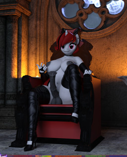 accessory anatomically_correct anatomically_correct_genitalia anatomically_correct_penis animal_genitalia animal_penis anthro areola armwear balls bedroom_eyes big_breasts biped bodily_fluids boots bow_(feature) bow_accessory bow_ribbon breasts centered_hair_bow chair clothing collar dark ear_piercing elbow_gloves equine_genitalia equine_penis erect_nipples erection eyebrows eyelashes eyeshadow fingerless_gloves flared_penis footwear freckles furniture genital_fluids genitals gloves gynomorph hair hair_accessory hair_bow hair_ribbon half-closed_eyes handwear high_heeled_boots high_heels horn inside intersex inviting legwear makeup mascara medial_ring mostly_nude mostly_nude_anthro mostly_nude_gynomorph mostly_nude_intersex narrowed_eyes navel nipples penis piercing pink_eyes precum presenting presenting_penis red_hair ribbons seductive shoes short_hair sitting smile solo stockings text thigh_boots thigh_highs throne throne_room forsaken_(artist) hasbro my_little_pony mythology fan_character lilith_(zajice) equid equine mammal mythological_creature mythological_equine unicorn 2017 3d_(artwork) absurd_res digital_media_(artwork) full-length_portrait hi_res portrait url