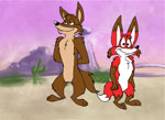 2009 2d_animation 3_toes 4_fingers abstract_background animated anthro barefoot belly biped black_eyes black_nose blinking bone brown_body brown_fur cactus canid canine canis cheek_tuft chest_tuft claws close-up confusion countershade_torso countershading coyote coyoteville desert detailed detailed_background dialogue digital_media_(artwork) digital_painting_(artwork) dipstick_ears dipstick_tail duo ear_markings ear_twitch ears_back ears_down ears_outwards eye_roll facial_tuft feet fennec_fox finger_claws fingers flat_colors fluffy fluffy_tail fox fur fur_pulling glance gloves_(marking) green_eyes grimace hair half-closed_eyes hands_behind_back hands_on_chin holding_string humanoid_hands humor leg_markings loose_fur loose_hair male mammal markings midsection mulder_the_fox multicolored_ears narrowed_eyes nervous nude pecs pile pink_sky pivoted_ears plant plantigrade pouting pouty pulling_hair red_body red_fox red_fur reveal rib_cage ribs sean_o'desse severed_body_part shaded sharp_teeth shocked short_film sky smile socks_(marking) soles sound sound_effects standing static stevethedragon string surprise surprised_expression surprised_face surprised_look tail tail_markings tan_belly tan_body tan_fur teeth teeth_showing the_end thread toes toony touching_hair true_fox tuft turning_around voice_acted webm white_belly white_body white_fur white_sclera wiggle wind