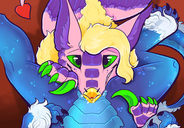 blonde_hair blue_body blue_scales bodily_fluids claws clitoris cunnilingus duo female female_pov feral feral_pov first_person_view fur genital_fluids genitals green_eyes green_sclera hair looking_at_viewer male male/female oral pink_body pink_fur scales sex simple_background snout_fuck tail tongue vaginal vaginal_fluids vulva yellow_vulva infernette european_mythology mythology dragon mythological_creature mythological_scalie scalie western_dragon 2025 digital_media_(artwork)