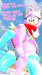 ambiguous_gender anthro barefoot beach bodily_fluids duo feet female genitals imminent_sex penis penis_tentacles sweat sweatdrop tentacles text throbbing throbbing_penis water worried neotaurus sega sonic_adventure sonic_the_hedgehog_(series) amy_rose chaos_(sonic) elemental_creature eulipotyphlan hedgehog humanoid mammal 3d_(artwork) digital_media_(artwork) hi_res