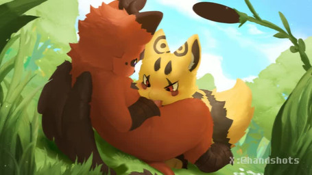 animal_genitalia animal_penis bodily_fluids cum cum_in_mouth cum_inside duo fur genital_fluids genitals male male/male oral oral_penetration penetration penis sex handshots asian_mythology chinese_mythology east_asian_mythology fabulous_beasts mythology qiongqi_(fabulous_beasts) taowu_(fabulous_beasts) avian bird parrot qiongqi taowu animated long_playtime sound