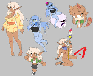 5_fingers 5_toes anthro anthrofied arm_support backward_arm_support barefoot black_bottomwear black_clothing black_crop_top black_footwear black_nose black_pants black_shirt black_shoes black_topwear blue_body blue_breasts blue_clothing blue_ears blue_hair blue_mouth blue_panties blue_scarf blue_skin blue_tongue blue_underwear bottomwear breasts brown_body brown_breasts brown_ears brown_eyelids brown_fur brown_hair brown_skin claw_pose cleavage clothed clothing crop_top crown empty_eyes eyebrows feet female fingers footwear fur ghost_tail hair half-closed_eyes headgear kneeling looking_at_viewer looking_down low_poly markings narrowed_eyes navel nipples one_eye_closed orange_eyes orange_inner_ear orange_stripes panties pants pubes pupils red_eyes scarf shirt shoes standing striped_markings striped_tail stripes tail tail_markings tan_pubes teeth thick_eyebrows toes tongue tongue_out topwear underwear white_body white_clothing white_crop_top white_pupils white_sclera white_topwear genocityzone luigi's_mansion mario_bros nintendo sega sonic_the_hedgehog_(series) autumn_(genocityzone) king_boo boo_(mario) ghost humanoid spirit will-o'-the-wisp 2025 digital_media_(artwork)