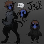 anthro artist_winterinkwolf black_body bodily_fluids dripping genital_fluids genitals grey_background hand_on_penis leaking_precum male male/male penile_spines penis precum precum_drip rubbing_penis simple_background slime solo touching_penis creepypasta eyeless_jack hi_res reference_image