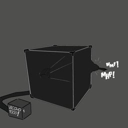 anthro bdsm bondage bound cube encasement latex simple_background solo sound_effects submissive vacuum_bed vacuum_cube vacuum_sealed mrpawpaw sound_warning 1:1 animated digital_media_(artwork) hi_res short_playtime sound video