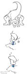 anthro anthro_on_anthro anthrofied bethesda_softworks bodily_fluids comic deathclaw dominant dominant_female duo fallout female female_on_top fluffy fluffy_tail fur hi_res horn lagomorph leporid lying male male/female male_on_bottom mammal on_bottom on_top open_mouth pepsi rabbit saliva scalie simple_background spikes submissive submissive_male tail tongue tongue_out vipery-07 white_background