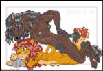 2011 anal anal_penetration anthro balls claws duo equine erection feline gay hair horse kf_furry_design lion long_hair male mammal muscles nude open_mouth penetration penis plain_background sex smile
Rating: Explicit
Score: 5
User: furry_and_yiff
Date: February 24, 2014