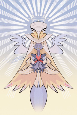 anthro clothed clothing eyes_closed fangs feathered_wings feathers halo male solo teeth wings yasutak1192 hazbin_hotel hellaverse sir_pentious'_hat sir_pentious_(hazbin_hotel) angel reptile scalie snake absurd_res hi_res