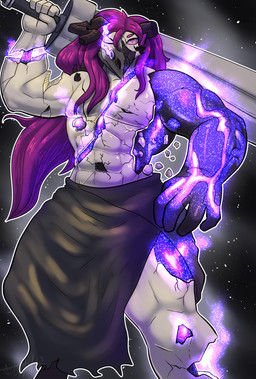 abs anthro beak biceps hair holding_object holding_weapon looking_at_viewer male melee_weapon muscular muscular_anthro muscular_male pecs purple_hair solo sword weapon bear213 elden_ring fromsoftware darren_kurtis avian bird columbid dove digital_media_(artwork) hi_res