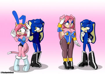 anthro armwear barcode barcode_tattoo big_breasts bimbofication blue_body blue_clothing blue_eyeshadow blue_fur blue_hair blue_latex blue_leotard boots breast_expansion breast_tattoo breasts bunny_costume clothed clothed_anthro clothed_female clothing costume duo expansion eyeshadow fake_ears fake_rabbit_ears featureless_crotch female femboy fishnet_clothing fishnet_leggings fishnet_legwear footwear fur gesture gloves green_eyes hair handwear high_heels hip_expansion hypnosis jacket latex latex_armwear latex_clothing latex_leotard leggings legwear leotard lips lipstick long_ears makeup male male/female mind_control pink_body pink_fur pink_hair pink_lipstick salute shoes species_transformation tattoo thick_lips topwear transformation white_clothing white_gloves white_handwear yellow_eyes flashpointgear fan_character flashy_the_rabbit tara_the_cat domestic_cat felid feline felis lagomorph leporid mammal rabbit hi_res female_(lore)