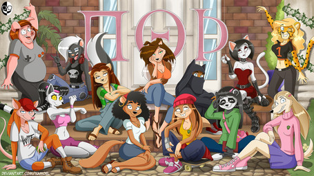 accessory alternative_fashion anthro athletic_wear baseball_cap beanie big_breasts black_hair blonde_hair boots bottomwear bracelet braces breasts brown_hair clothing collar denim denim_bottomwear denim_clothing denim_shorts detailed_background ear_piercing female fingerless_gloves footwear fur gloves goth goth_boots group hair handwear hat headband headgear headwear hippie jeans jewelry nerd niqab orange_body orange_fur overalls overweight overweight_anthro overweight_female pants pi-pin_(xamoel) piercing purse redneck sabrina_(xamoel) sandals shirt shoes shorts skateboard skirt sneakers sorority spiked_collar spikes sweater tail tank_top topwear torn_bottomwear torn_clothing torn_jeans torn_pants vehicle white_hair wynona_(xamoel) xamoel beast_house nintendo nintendo_entertainment_system bryanna_(xamoel) crissy_(xamoel) dafne_(xamoel) jammy_(xamoel) leonor_(xamoel) megan_(xamoel) morgana_(xamoel) rachel_(xamoel) tahira_(xamoel) vera_(xamoel) afghan_hound american_opossum bear border_collie canid canine canis cheetah collie domestic_cat domestic_dog domestic_pig felid feline felis fennec_fox fox giant_panda herding_dog hunting_dog lemur lion mammal marsupial mephitid pantherine pastoral_dog primate sheepdog sighthound skunk strepsirrhine suid suine sus_(pig) true_fox hi_res