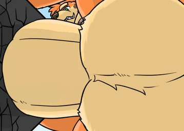 anthro areola backsack ball_tuft balls balls_deep big_areola big_balls big_penis black_markings black_nipples black_nose building building_destruction building_penetrated butt countershade_butt countershade_torso countershading destruction erect_nipples erection eyebrows facial_markings forehead_tuft foreshortening fur fuzzy_balls genital_raphe genitals green_eyes head_markings humanoid_genitalia humanoid_penis improvised_sex_toy light looking_down low-angle_view macro male markings micro_pov mischievous_smile muzzle_(marking) nipples nude orange_body orange_fur outside penetration penis raphe_(anatomy) screen_shake scrotal_raphe sharp_teeth sky smug_face solo tail tan_balls tan_eyebrows tan_penis teeth thick_eyebrows thick_penis toothy_grin tuft white_sclera worm's-eye_view longging nintendo pokemon javi_(javierowo) buizel generation_4_pokemon pokemon_(species) 2d_animation animated digital_media_(artwork) lighting line_art loop no_sound short_playtime video