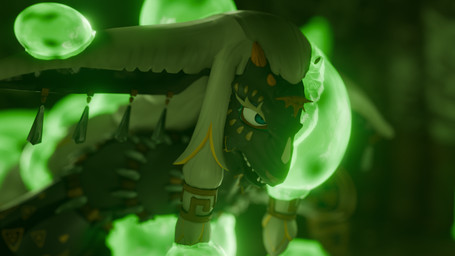 all_fours anthro cave cavern claws clothed clothed_anthro clothing crawling defeated entrapment finger_claws fur glowing grey_body grunting hair horn inside jewelry kronos_unveiled long_ears long_hair male necklace royalty slime solo sticky struggling stuck white_hair alexian_(artist) nintendo tears_of_the_kingdom the_legend_of_zelda rauru_(tears_of_the_kingdom) bovid caprine goat mammal zonai 16:9 2026 3d_(artwork) blender_(artwork) blender_cycles_(artwork) digital_media_(artwork) hi_res widescreen