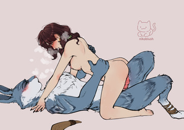4_fingers anthro anthro_on_bottom anthro_penetrating anthro_penetrating_female anthro_penetrating_human belly_blush blue_body blue_fur blush blush_lines blushing_profusely bodily_fluids body_blush boomerang breast_blush breasts brown_eyes brown_hair digitigrade duo ear_blush erection eye_contact female female_human female_on_anthro female_on_top female_penetrated fingers from_front_position fur furrowed_eyebrows genitals green_eyes grey_body grey_fur hair hand_on_back human_on_anthro human_on_top human_penetrated humanoid_hands interspecies light_body light_skin looking_at_another lying male male/female male_anthro male_on_bottom male_on_human male_penetrating male_penetrating_female male_penetrating_human nipples on_back on_bottom on_top orgasm_face penetration penile penile_penetration penis plantigrade reverse_missionary_position scut_tail sex short_tail side_boob slim slim_anthro slim_female slim_male small_waist tail thrown_weapon vaginal vaginal_penetration waist_grab conditional_dnp nikoyishi rise_of_the_guardians e._aster_bunnymund evie_(nikoyishi) human mammal pooka_(folklore) 2025 absurd_res digital_drawing_(artwork) digital_media_(artwork) hi_res