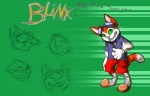 anthro expressions eyewear gesture goggles hand_gesture looking_at_viewer male solo tail text thumbs_up unknown_artist blinx_the_time_sweeper microsoft xbox_game_studios blinx domestic_cat felid feline felis mammal digital_drawing_(artwork) digital_media_(artwork) english_text mixed_media