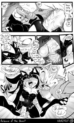 abdominal_bulge abs anal anal_penetration anthro balls big_balls big_nose big_penis black_nose blush blush_lines bodily_fluids body_blush butt butt_blush chest_tuft dialogue duo ear_blush ejaculation fangs fluffy fluffy_chest furniture gasp genitals huge_balls huge_penis internal internal_anal larger_male male male/male moan muscular muscular_anthro muscular_arms muscular_male nipples penetration penile_spines penis pinned profanity prostate_stimulation quills_(anatomy) sex sharp_teeth size_difference sofa sparkles sparkling_eyes speech_bubble spiked_penis spikes spikes_(anatomy) sweat sweaty_face tears teeth text tuft krazyelf sega sonic_the_hedgehog_(series) sonic_unleashed shadow_the_hedgehog sonic_the_hedgehog sonic_the_werehog eulipotyphlan hedgehog mammal werecreature wereeulipotyphlan werehog 3:5 absurd_res black_and_white comic english_text hi_res monochrome