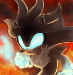 anthro big_eyes big_head clothing fur gloves glowing glowing_eyes handwear male solo toony white_body white_fur freedomfightersonic sega sonic_the_hedgehog_(series) silver_the_hedgehog eulipotyphlan hedgehog mammal 2017 hi_res