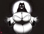 absurd_res alternate_(species) analog_horror anthro big_breasts black_and_white bovid bra breasts caprine clothing creepy crossover female genitals goat hi_res horror_(theme) looking_at_viewer mammal mandela_catalogue monochrome pussy shadow_face solo toriel traditional_media_(artwork) undertale_(series) underwear unfinished walter_sache