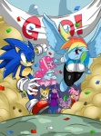 amber_eyes amy_rose anthro anthrofied big_eyes big_head blue_body blue_eyes blue_feathers blue_fur canid canine comic confetti cover cover_art cover_page crossover derp_eyes derpy_hooves_(mlp) digital_media_(artwork) dragon dust_cloud earth_pony english_text equid equine eulipotyphlan feathered_wings feathers female fox friendship_is_magic fur green_eyes group hair hasbro hedgehog hi_res horn horse long_hair male mammal miles_prower multicolored_hair my_little_pony mythological_creature mythological_equine mythological_scalie mythology pegasus pink_body pink_eyes pink_fur pink_hair pinkie_pie_(mlp) pony purple_hair rainbow_dash_(mlp) rainbow_hair scalie sega short_hair sonic_the_hedgehog sonic_the_hedgehog_(series) spike_(mlp) sssonic2 text toony twilight_sparkle_(mlp) two_tone_hair unicorn wings