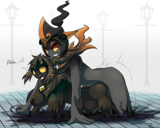 abdominal_bulge ahegao all_fours ambiguous_penetration areola bodily_fluids breasts butt doggystyle dominant dominant_male duo female female_penetrated fog from_behind_position genital_fluids hair humanoid_on_humanoid jewelry looking_pleasured male male/female male_penetrating male_penetrating_female necklace nipples not_furry nude open_mouth orange_eyes partially_submerged penetration pinned pokemorph sex shadow simple_background smile street_lamp yellow_eyes latiar nintendo pokemon brian_(brad427) fan_character harriett_(latiar) bisharp generation_5_pokemon generation_7_pokemon ghost humanoid hybrid legendary_pokemon marshadow pokemon_(species) spirit 5:4 hi_res