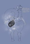 anal anal_penetration anthro anus backsack balls big_anus big_butt butt clothed clothing dialogue dildo dildo_in_ass dildo_insertion dildo_shitting genitals glistening glistening_body glistening_butt glistening_genitalia huge_anus huge_butt huge_penetration hyper hyper_anus hyper_butt looking_back loose_anus loose_orifice male object_in_ass onomatopoeia penetration presenting presenting_anus presenting_hindquarters sex_toy sex_toy_in_ass sex_toy_insertion solo sound_effects text thong thong_only topless underwear underwear_only kittykuscell asscat_(kittykuscell) domestic_cat felid feline felis mammal sketch story story_in_description
