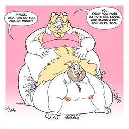 against_surface anthro anthro_on_anthro anthro_penetrated anthro_penetrating anthro_penetrating_anthro beard belly belly_on_back big_belly bodily_fluids body_hair chest_hair chest_tuft clothing cum cum_inflation cum_inside dialogue duo facial_hair floppy_ears from_behind_position genital_fluids hair hand_on_belly happy_trail holidays horn huge_belly inflation long_ears long_hair looking_pleasured lying male male/male male_penetrated male_penetrating male_penetrating_male moobs mustache nipples obese obese_male on_front open_mouth overweight overweight_male penetration profanity sex shirt smile sound_effects speech_bubble tank_top text thick_thighs tongue topwear tuft weight_gain white_body duly_noted father's_day undertale_(series) asgore_dreemurr fan_character boss_monster_(undertale) 1:1 english_text hi_res father_(lore) father_and_child_(lore) father_and_son_(lore) incest_(lore) parent_(lore) parent_and_child_(lore) parent_and_son_(lore) son_(lore)