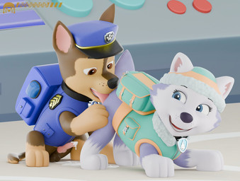 bodily_fluids clothed clothing cum cunnilingus duo female feral genital_fluids genitals male male/female oral penis sex vaginal unknowndata paw_patrol chase_(paw_patrol) everest_(paw_patrol) canid canine canis domestic_dog german_shepherd herding_dog husky mammal nordic_sled_dog pastoral_dog spitz 3d_(artwork) digital_media_(artwork)