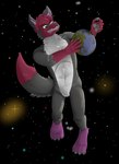 angry anthro arms_bent bent_legs crush destruction earth hand_crush macro male paws planet planet_destruction solo space terra_macro young young_anthro mew2 vix_archaser canid canine deity fox mammal