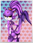 amber_eyes blaze_the_cat breasts butt female fish fur godzillajapan marine naturally_censored nude pattern_background ponytail purple_fur sega side_boob solo sonic_(series)
Rating: Questionable
Score: 2
User: Test-Subject_217601
Date: July 07, 2013