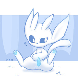 animal_genitalia animal_penis blue_pawpads blue_penis confusion feral genitals half-closed_eyes male narrowed_eyes pawpads penis simple_background solo tail tapering_penis white_body xiaoyee_moon microsoft ori_(series) xbox_game_studios ori_(ori) guardian_spirit 1:1 blue_and_white hi_res monochrome