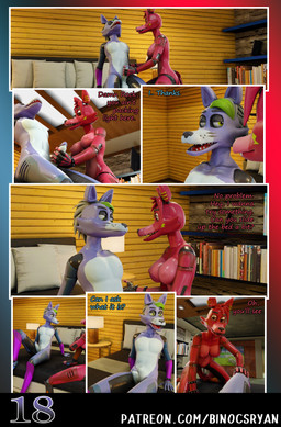 anthro balls breasts duo ear_piercing erection female genitals glans hair handjob humanoid_genitalia humanoid_penis machine male male/female nipples nude open_mouth penile penis piercing sex simple_background tail teeth text binocszoomx10 disembowell_(modeler) red-eye_(modeler) five_nights_at_freddy's five_nights_at_freddy's:_security_breach scottgames steel_wool_studios fan_character fanmade_glamrock_foxy_(fnaf) glamrock_foxy_(fnaf) roxanne_wolf animatronic canid canine canis fox mammal robot wolf 3d_(artwork) blender_(artwork) blender_cycles_(artwork) comic digital_media_(artwork) english_text hi_res url