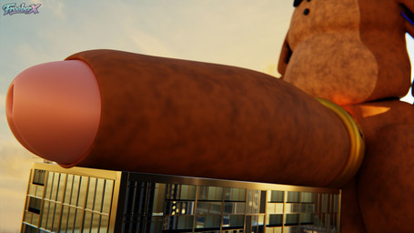 accessory aircraft anthro balls big_balls big_butt big_penis bodily_fluids bow_tie brown_body brown_fur building bus butt car city cityscape clothed clothed_male clothing cloud cock_ring cock_vore commercial_vehicle crowd crowd_scene crowd_watching day exhibitionism foreskin fur genitals group happy hat headgear headwear helicopter huge_balls huge_penis hyper hyper_balls hyper_genitalia hyper_penis imminent_vore jewelry light logo looking_at_another looking_pleasured machine macro male nude nude_macro nude_male outside penile penis penis_accessory penis_jewelry public public_nudity school_bus seductive sky skyscape skyscraper solo store sunlight taxicab teeth thick_thighs tongue vehicle vein veiny_penis vore vore_implied frooberx spacebaron_(modeler) five_nights_at_freddy's five_nights_at_freddy's_2 scottgames freddy_(fnaf) withered_freddy withered_freddy_(fnaf) animatronic bear human mammal robot 16:9 2026 3d_(artwork) artist_logo colored digital_media_(artwork) hi_res widescreen