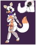 anal animal_genitalia animal_penis animatronic anthro anus balls black_eyes bow_tie breasts buttplug canid canine canine_genitalia canine_penis five_nights_at_freddy's five_nights_at_freddy's_world fox fur genitals glowing glowing_eyes gynomorph hi_res hidden_sex_toy internal intersex knot latex lolbit_(fnaf) lube machine mammal nails nikki_sensei penis plug_(sex_toy) robot scottgames sex_toy sharp_teeth solo tail_anus teeth xray_view