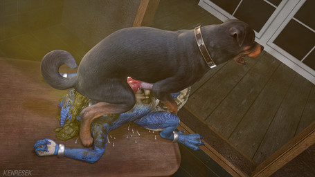 anthro anus black_body black_fur bloated blue_body blue_horn blue_nails blue_scales bodily_fluids bound brown_body brown_fur collar colored_nails cuff_(restraint) cum cum_drip cum_on_belly cum_on_body cum_on_face curled_tail dripping drooling duo ear_piercing eating_feces feces feces_in_mouth feces_on_skin feces_pile female feral floppy_ears fur furniture genital_fluids genitals horn knot knotted_penis male male/female metal_cuffs nails neck_cuff open_mouth paw_on_mouth penis piercing pooping pooping_on_another realistic_feral restraints saliva saliva_on_face scales stretched_anus table tail tile tile_wall tongue wall_(structure) white_body white_scales window wood wood_furniture wood_table yellow_eyes kenresek canid canine canis domestic_dog kobold mammal mastiff molosser rottweiler scalie 16:9 2025 3d_(artwork) 4k absurd_res blender_(artwork) digital_media_(artwork) hi_res widescreen