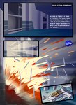 destruction explosion rubble shidora text zero_pictured yasser polidog_patrol oros comic english_text hi_res signature