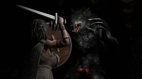 animal_genitalia animal_penis anthro canine_genitalia canine_penis clothed clothed_female clothing danger duo erection female genitals knot knotted_penis male male/female melee_weapon penis shield weapon yefikef713 femshoptop_(modeler) rekin3d_(modeler) mythology freya_(god_of_war) canid canine canis deity mammal mythological_canine mythological_creature werecanid werecanine werecreature werewolf wolf 16:9 2025 3d_(artwork) blender_(artwork) digital_media_(artwork) hi_res widescreen