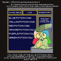 animated_webp anthro big_breasts blush bodily_fluids breasts crossed_arms cum cum_in_hair dialogue dripping duo erection eyewear female genital_fluids genitals glans glasses green_penis hair humanoid_genitalia humanoid_penis looking_at_genitalia looking_at_penis male menu_screen penis portal_penis precum precum_drip text thinking_with_portals wearing_glasses corruptedcryptid nintendo pokemon graveson_(corruptedcryptid) tammy_(corruptedcryptid) ekans generation_1_pokemon patchwork_creature pokemon_(species) shiny_pokemon undead zombie animated english_text hi_res