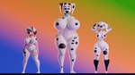 anthro big_breasts breast_size_difference breasts female group huge_breasts size_difference small_waist trio wide_hips fharen 101_dalmatian_street 101_dalmatians disney da_vinci_(101_dalmatians) delilah_(101_dalmatians) dolly_(101_dalmatians) canid canine canis dalmatian domestic_dog mammal 16:9 3d_(artwork) digital_media_(artwork) hi_res widescreen