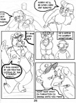 anthro areola baloo bear big_breasts breasts comic dialogue digital_drawing_(artwork) digital_media_(artwork) disney english_text fbz female graphite_(artwork) greyscale group hi_res kit_cloudkicker male mammal mixed_media monochrome nipples pencil_(artwork) rebecca_cunningham sloth_bear suspicious talespin text the_jungle_book traditional_media_(artwork) ursine