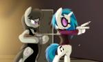 animated cutie_mark dress duo equine eyewear firing friendship_is_magic glasses gun horn mammal my_little_pony octavia_(mlp) pistol ranged_weapon smile thompson_submachine_gun tommy_gun unicorn vest vinyl_scratch_(mlp) weapon zedrin
Rating: Safe
Score: 16
User: darknessRising
Date: March 02, 2014
